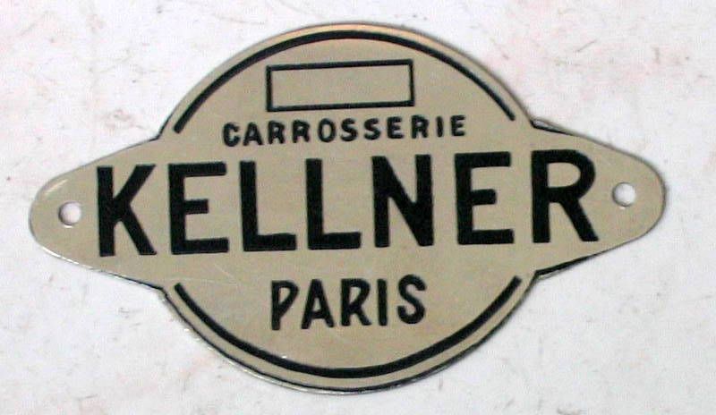 Couverture de CARROSSERIE KELLNER INSIGNE 70 X 40 MM