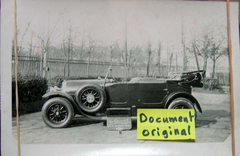 Couverture de LORRAINE  TORPEDO CARROSSERIE LABOURDETTE PHOTO ORIGINALE