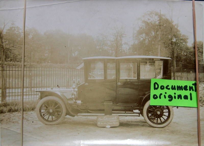 Couverture de PANHARD GRANDE BERLINE CARROSSERIE LABOURDETTE PHOTO ORIGINALE