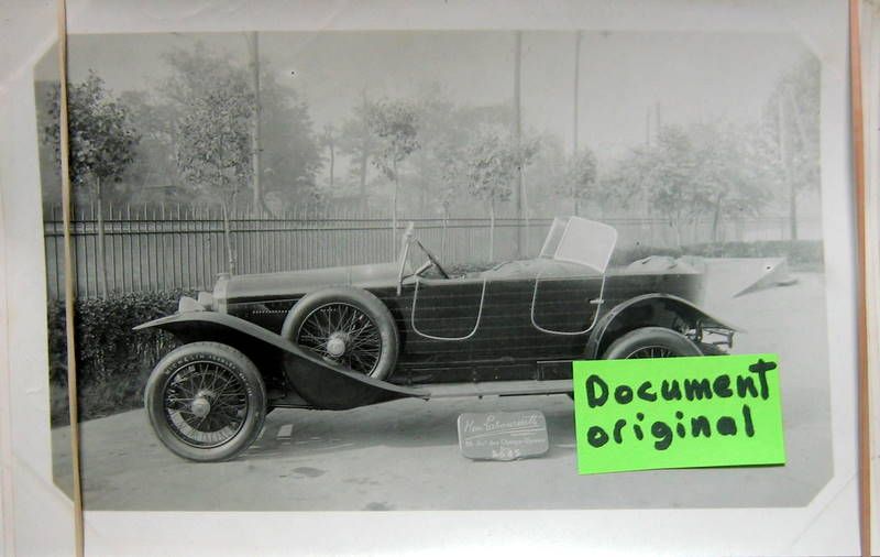 Couverture de PEUGEOT SKIFF DOUBLE PAREBRISE CARROSSERIE LABOURDETTE PHOTO ORIGINALE