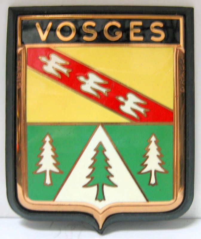 Couverture de VOSGES 
INSIGNE EMAILLE D'ORIGINE PAR DRAGO