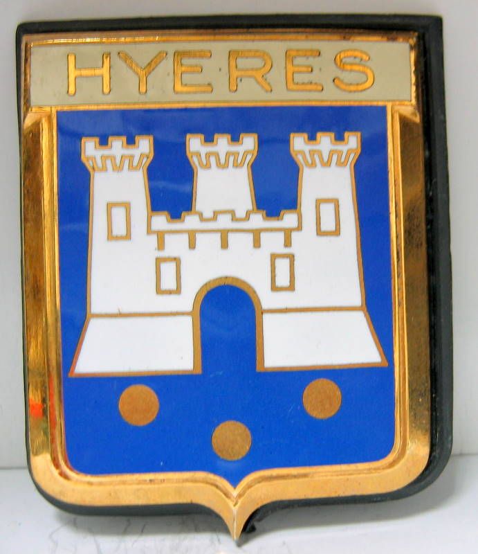 Couverture de HYERES
INSIGNE EMAILLE D'ORIGINE PAR DRAGO