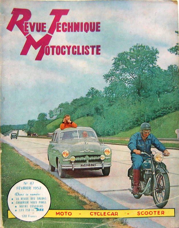 Couverture de 1952-2 BSA 250 CC SERIE C TRIAL