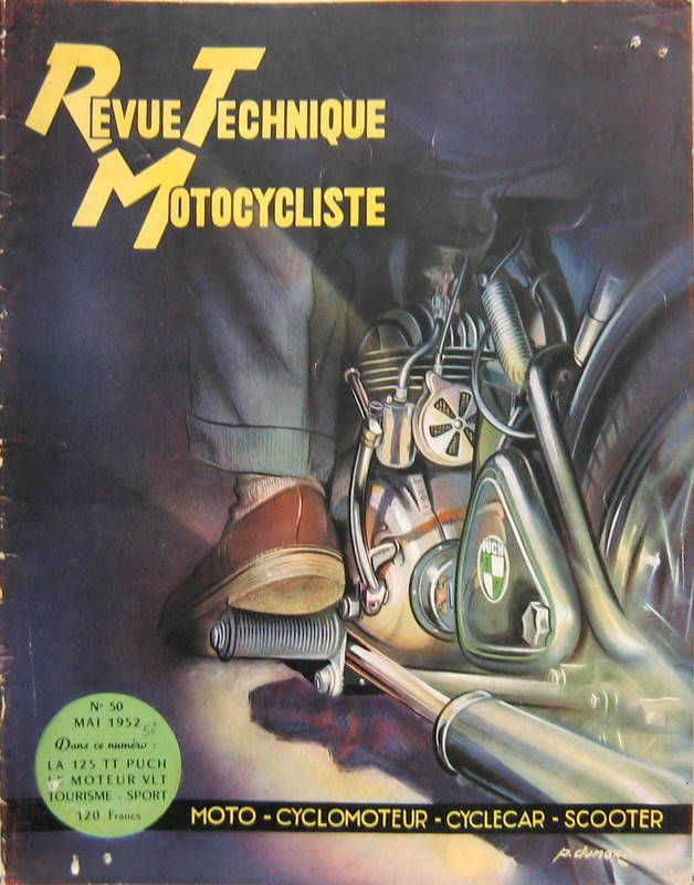 Couverture de 1952-5 PUCH 125TT MOTEUR VLT JEAN MURIT