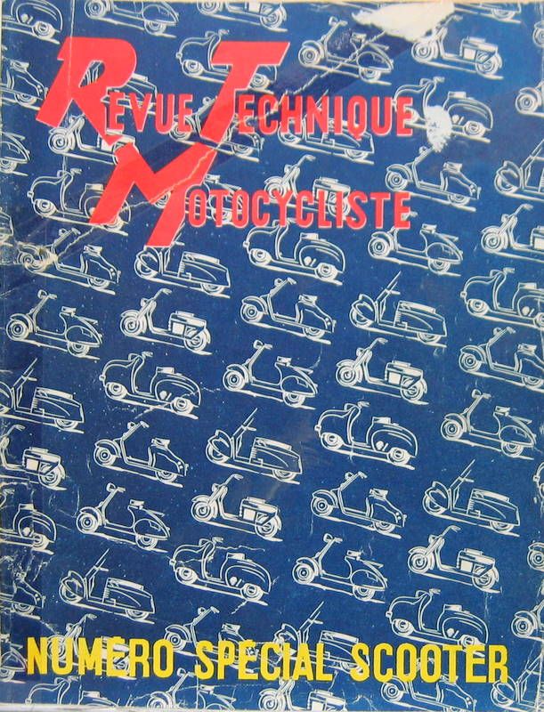 Couverture de 1952-5 SPECIAL SCOOTER VESPA LAMBRETTA BERNARDET