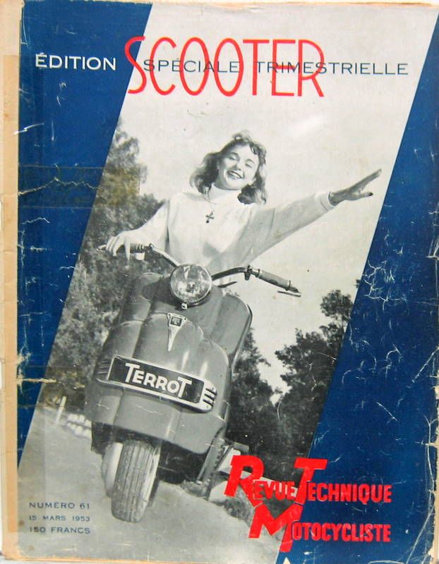 Couverture de 1953-3 SPECIAL SCOOTER SCOOTER TERROT SPEED VESPA CRUISEUR DUCATI