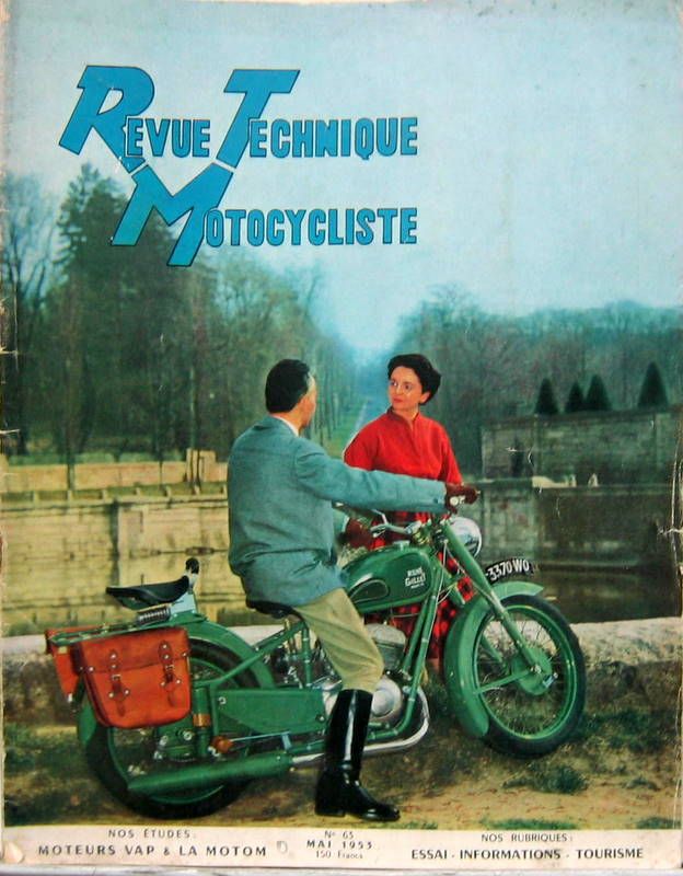 Couverture de 1953-5 R.GILLET A51 MOTEURS VAP MOTOM DELFINO 160