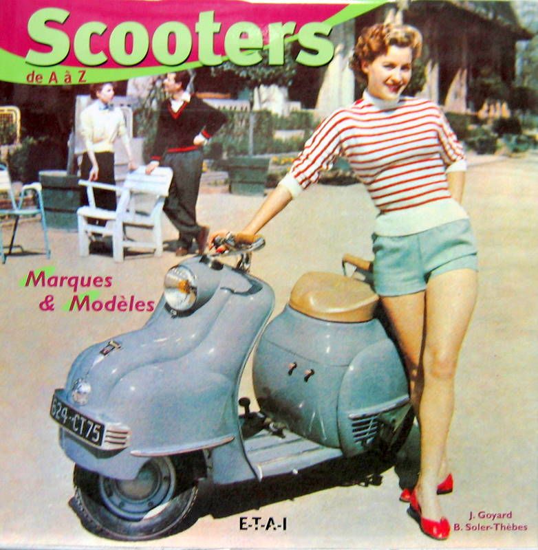 Couverture de SCOOTERS DE A A Z MARQUES ET MODELES