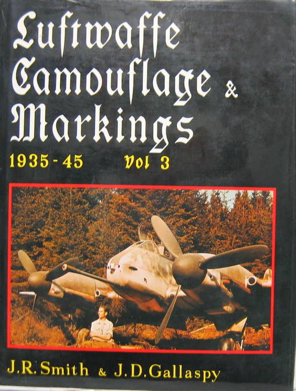 Couverture de LUFTWAFFE CAMOUFLAGE ET MARKINGS 1935-45 VOL 3