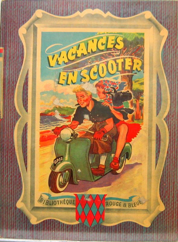 Couverture de VACANCES EN SCOOTER DESSINS DE GUY SABRAN