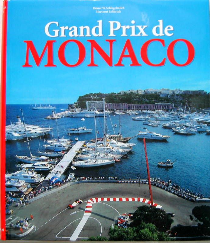 Couverture de GRAND PRIX DE MONACO EN ANGLAIS FRANCAIS ALLEMAND