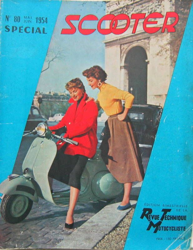 Couverture de 1954-5-6 SPECIAL SCOOTER BERNARDET Y-52 ET CABRI