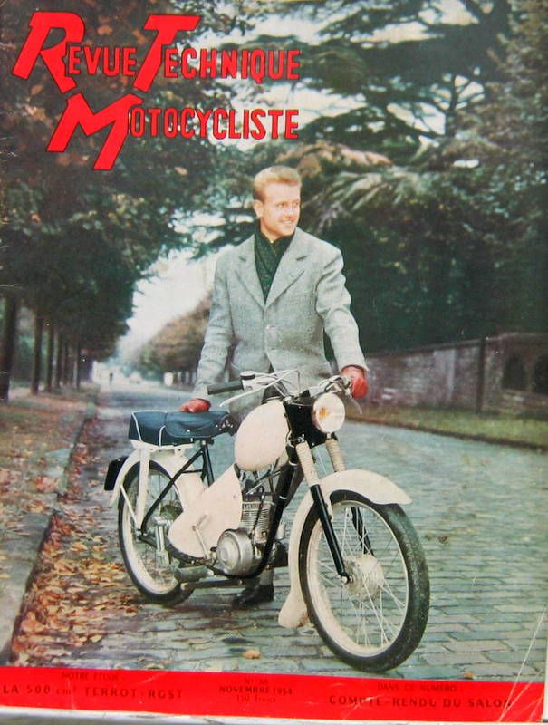 Couverture de 1954-11 TERROT 500 RGST NSU MAX SALON