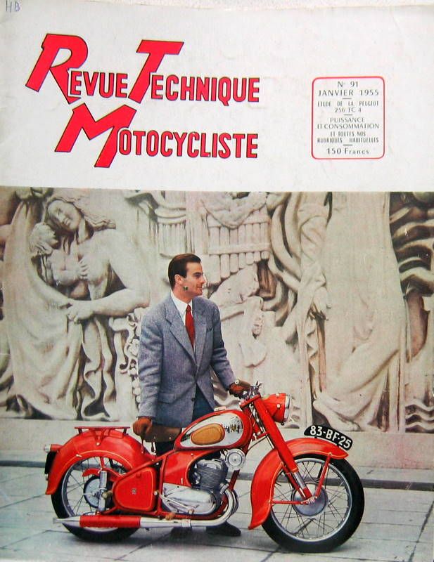 Couverture de 1955-1 PEUGEOT 256 TC4 PRODUCTION FRANCAISE SAIGON PARIS