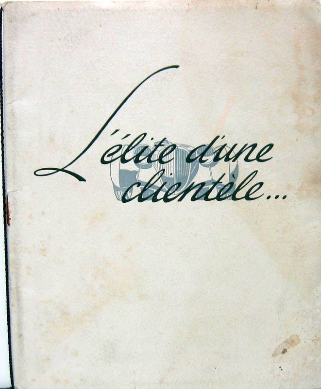Couverture de 1938 DELAHAYE 135 148 L'ELITE D'UNE CLIENTELE CATALOGUE