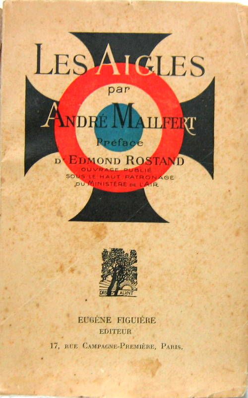 Couverture de LES AIGLES LIVRE EN VERS PAR A.MAILFERT