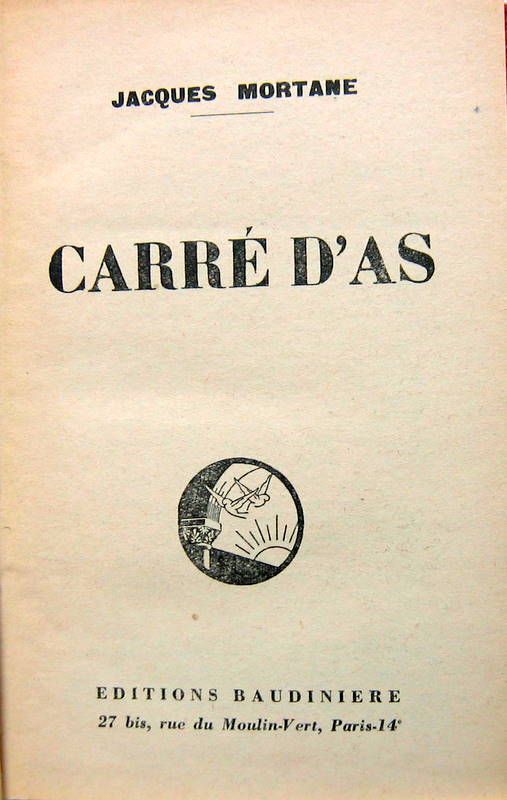 Couverture de CARRE D'AS