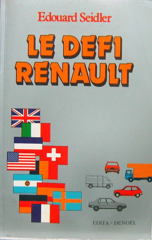 Couverture de LE DEFI RENAULT