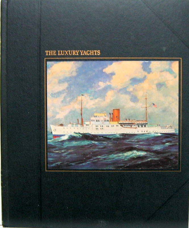 Couverture de THE LUXURY YACHTS