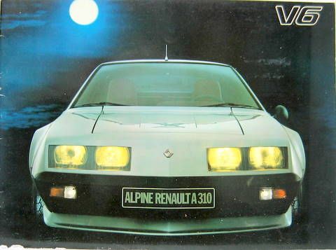 Couverture de 1979 ALPINE RENAULT CATALOGUE