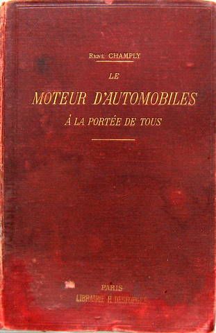 Couverture de 1909 LE MOTEUR D'AUTOMOBILE A LA PORTEE DE TOUS