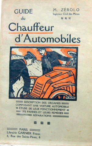 Couverture de 1912 GUIDE DU CHAUFFEUR D'AUTOMOBILE