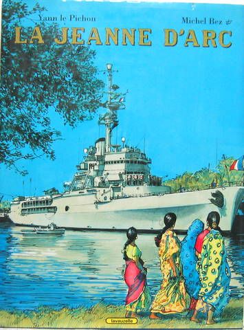 Couverture de LA JEANNE D'ARC PORTE HELICOPTERES
