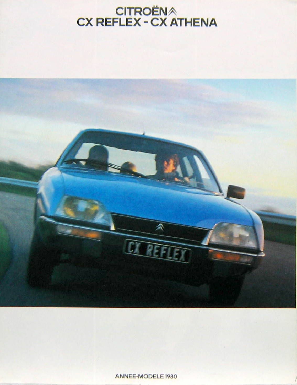 Couverture de 1979-7 CITROEN CX REFLEX ET ATHENA  DEPLIANT