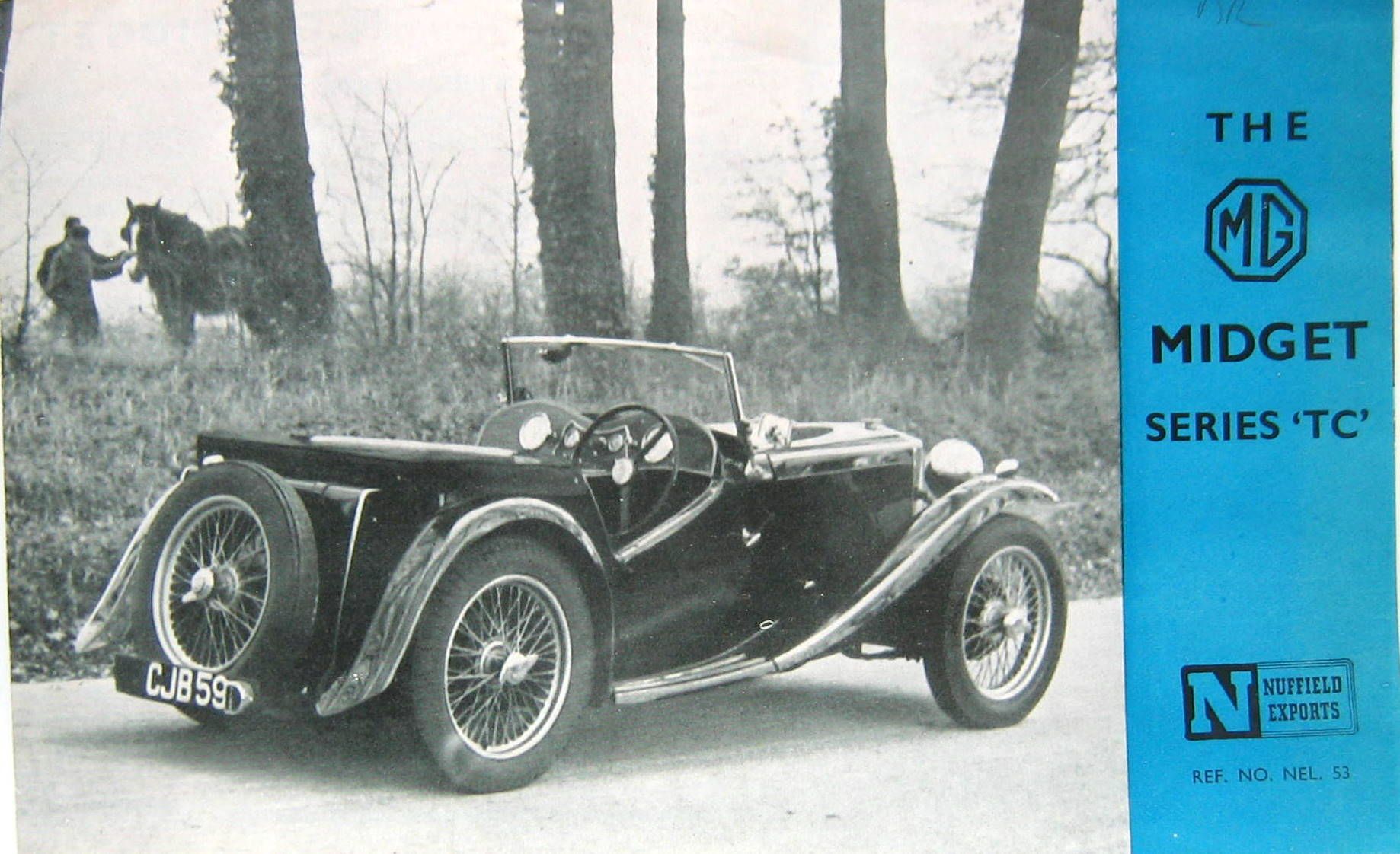 Couverture de 1947  MG TC  CATALOGUE N°47616