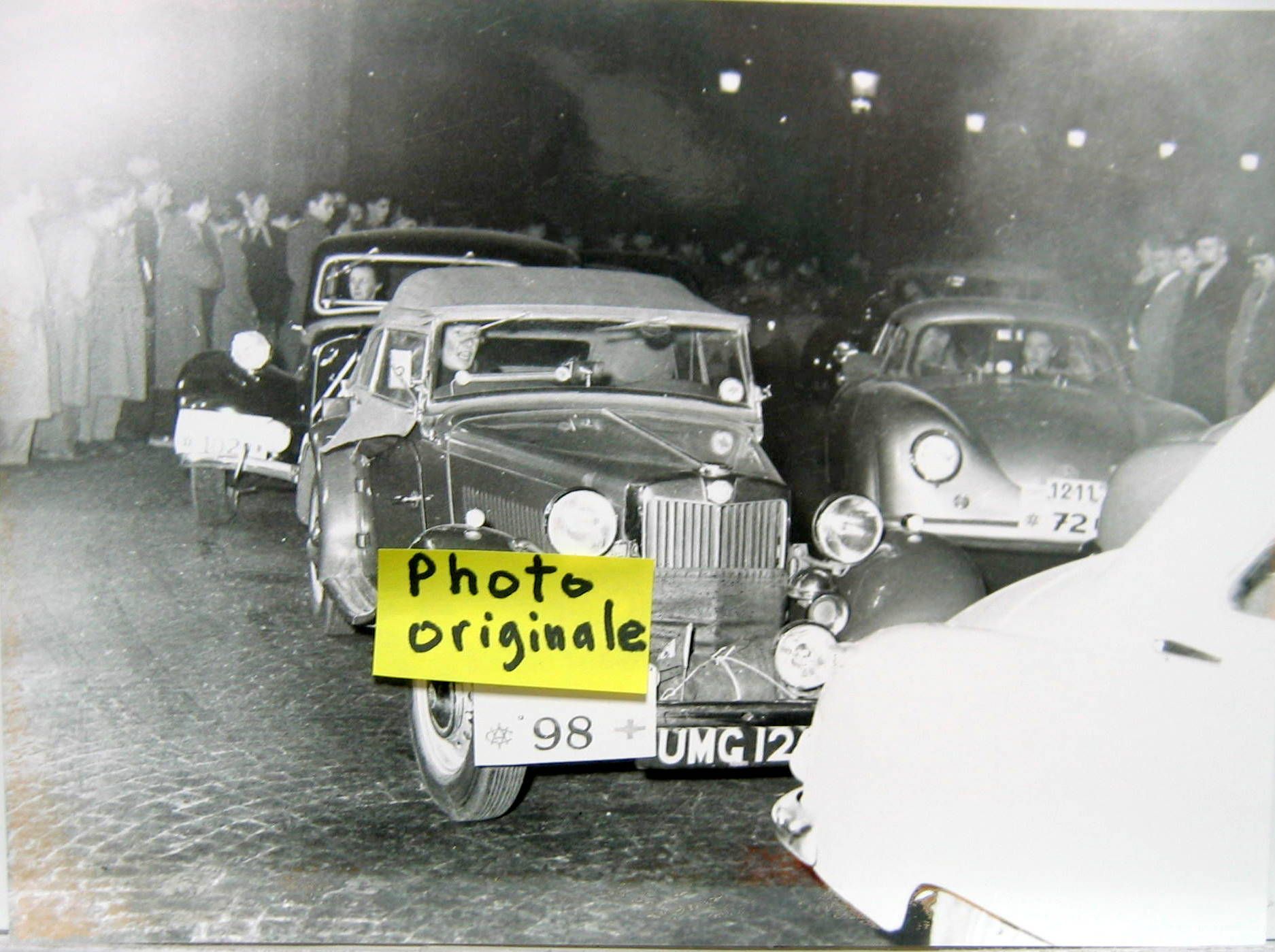 Couverture de 1950  MG BRIDGECHAMPTON  PHOTO DE PRESSE