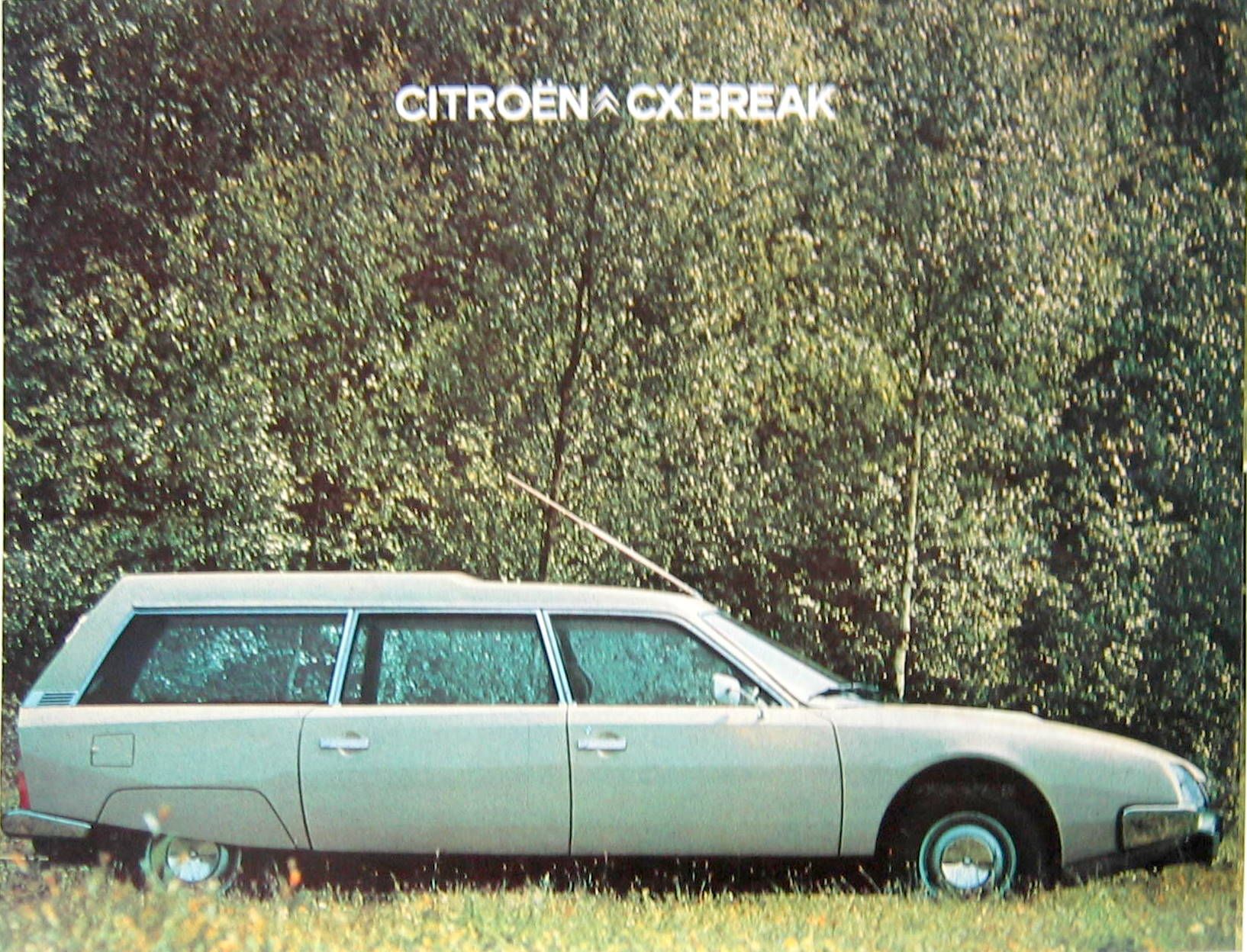 Couverture de 1975-9 CITROEN CX BREAK