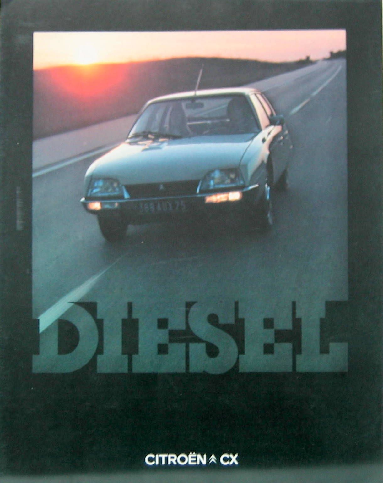 Couverture de 1975-9 CITROEN CX DIESEL