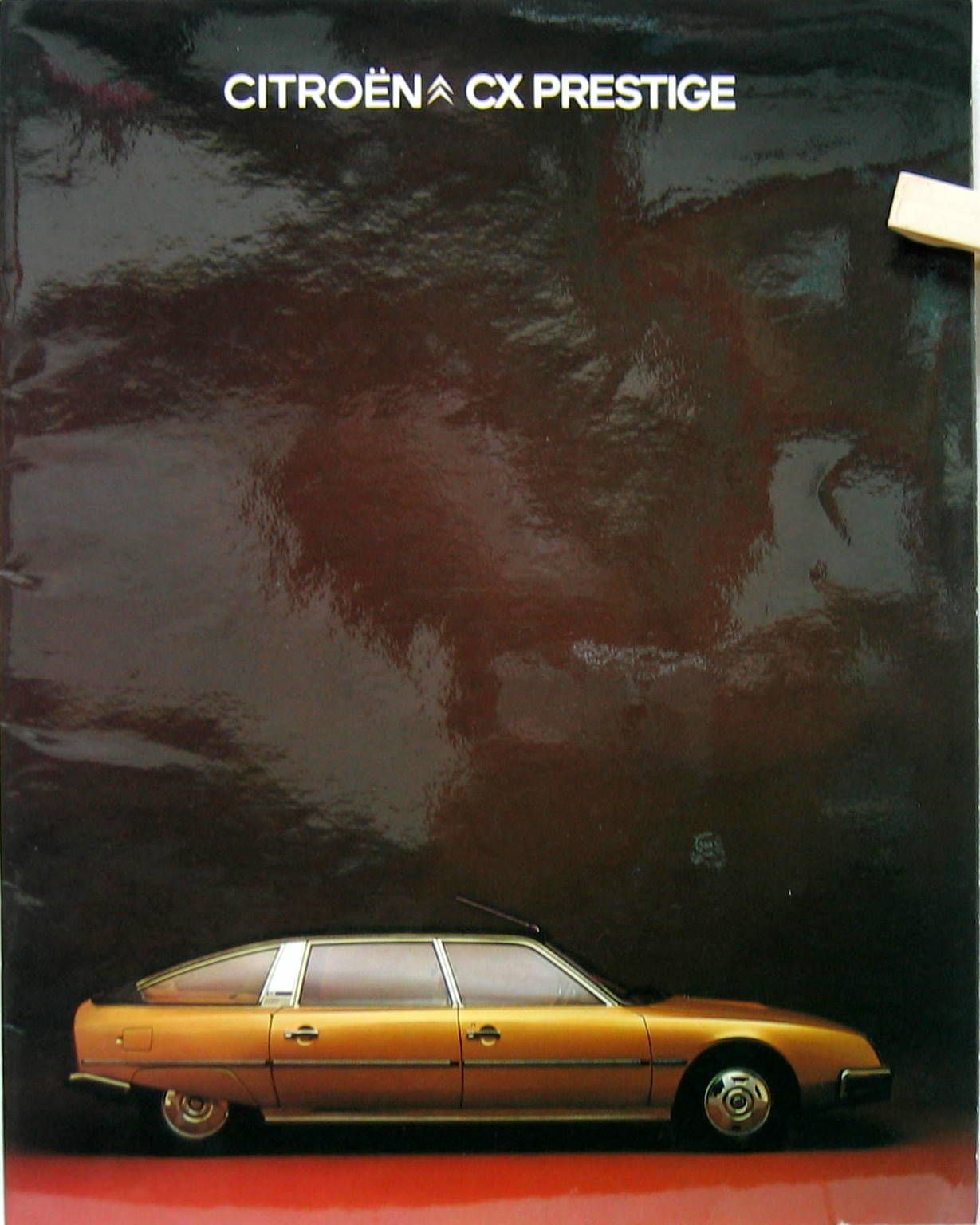Couverture de 1976-9 CITROEN CX PRESTIGE