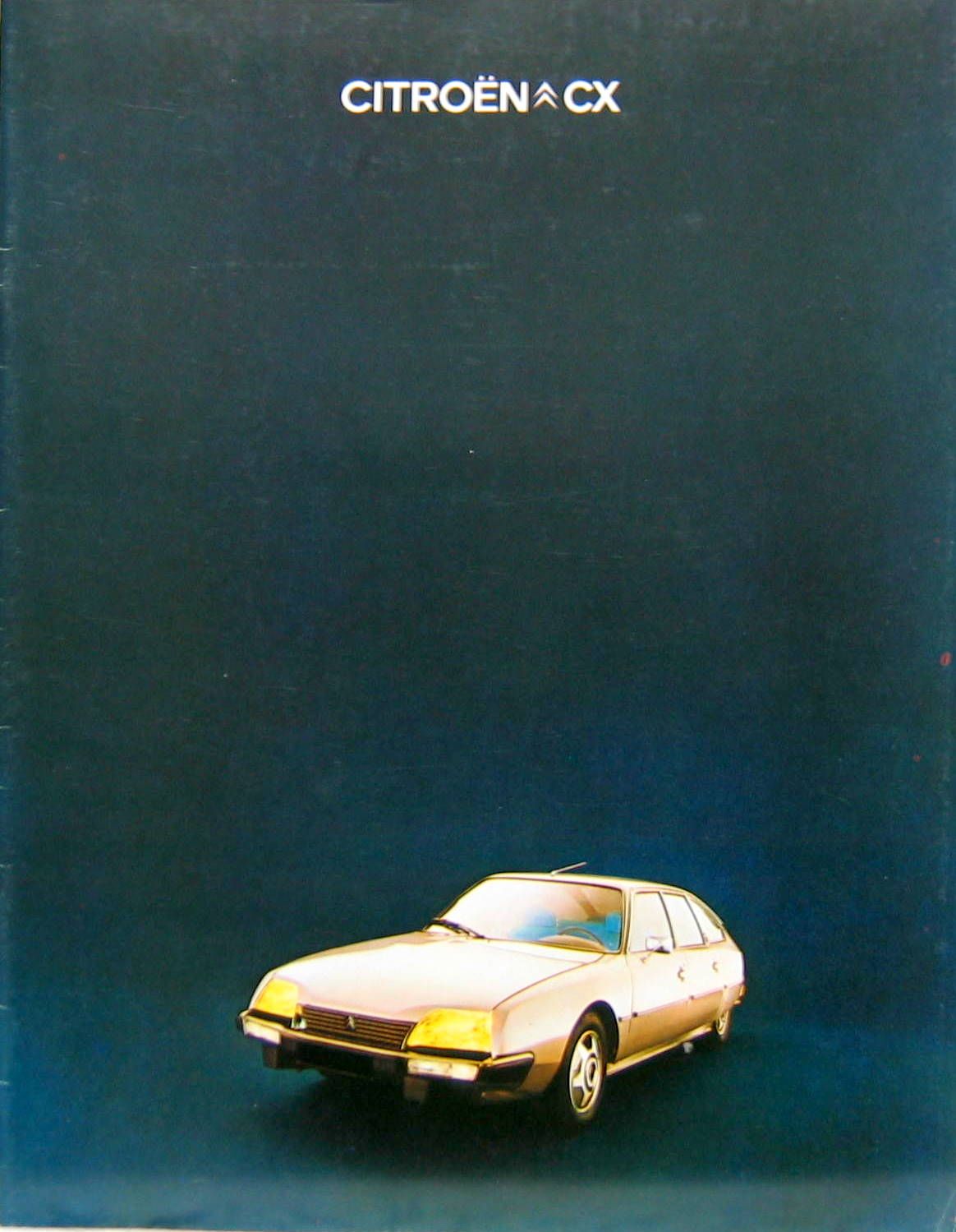 Couverture de 1976-8 CITROEN CX CATALOGUE