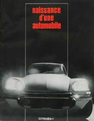 Couverture de 1970-11 CITROEN NAISSANCE D'UNE AUTOMOBILE CATALOGUE