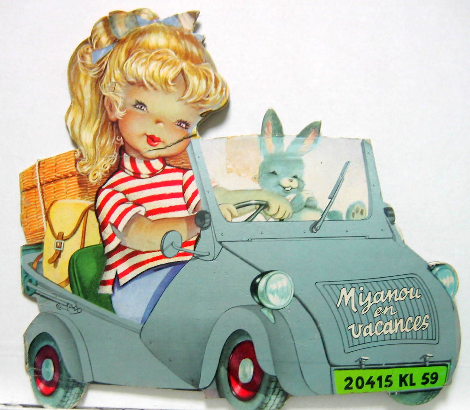 Couverture de MIJANOU EN VACANCE EN BISCOOTER VOISIN