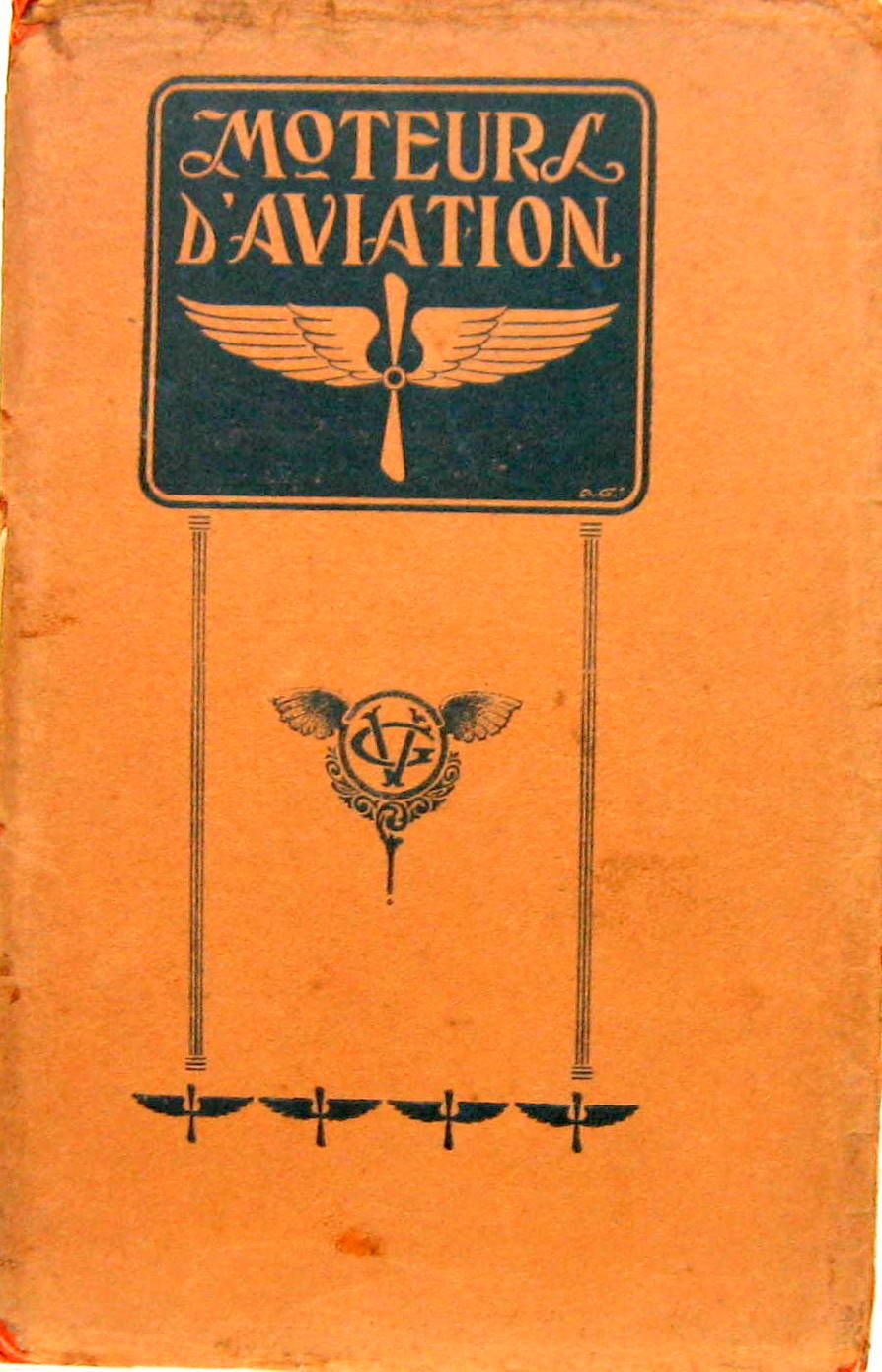 Couverture de 1914 MOTEURS D'AVIATION RENAULT 80 HP LE RHONE 80 HP CARBURATEUR RENAULT ZENIRH TAMPIER MAGNETO SIMMS BOSCH A VOLETS