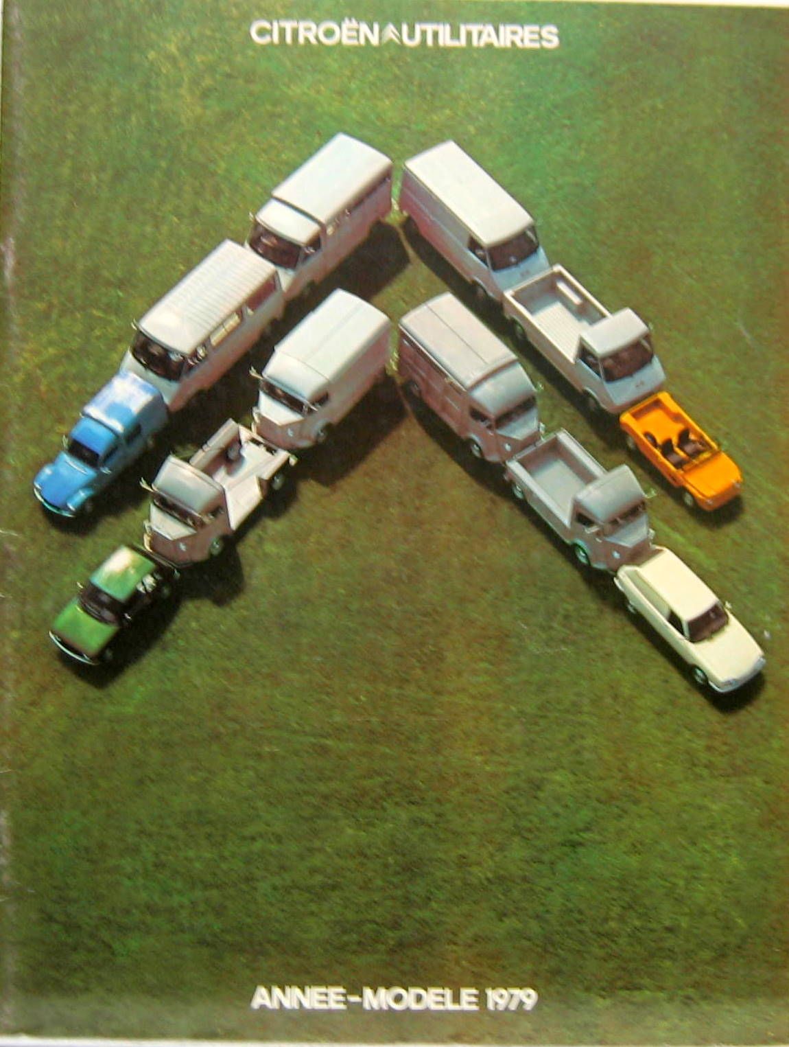 Couverture de 1978-8 CITROEN TYPE H 1979 + UTILITAIRES CATALOGUE