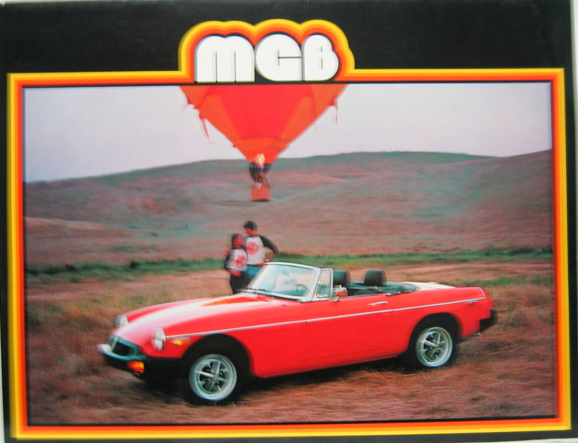Couverture de 1978-9 MGB USA  CATALOGUE EN ANGLAIS BALLON