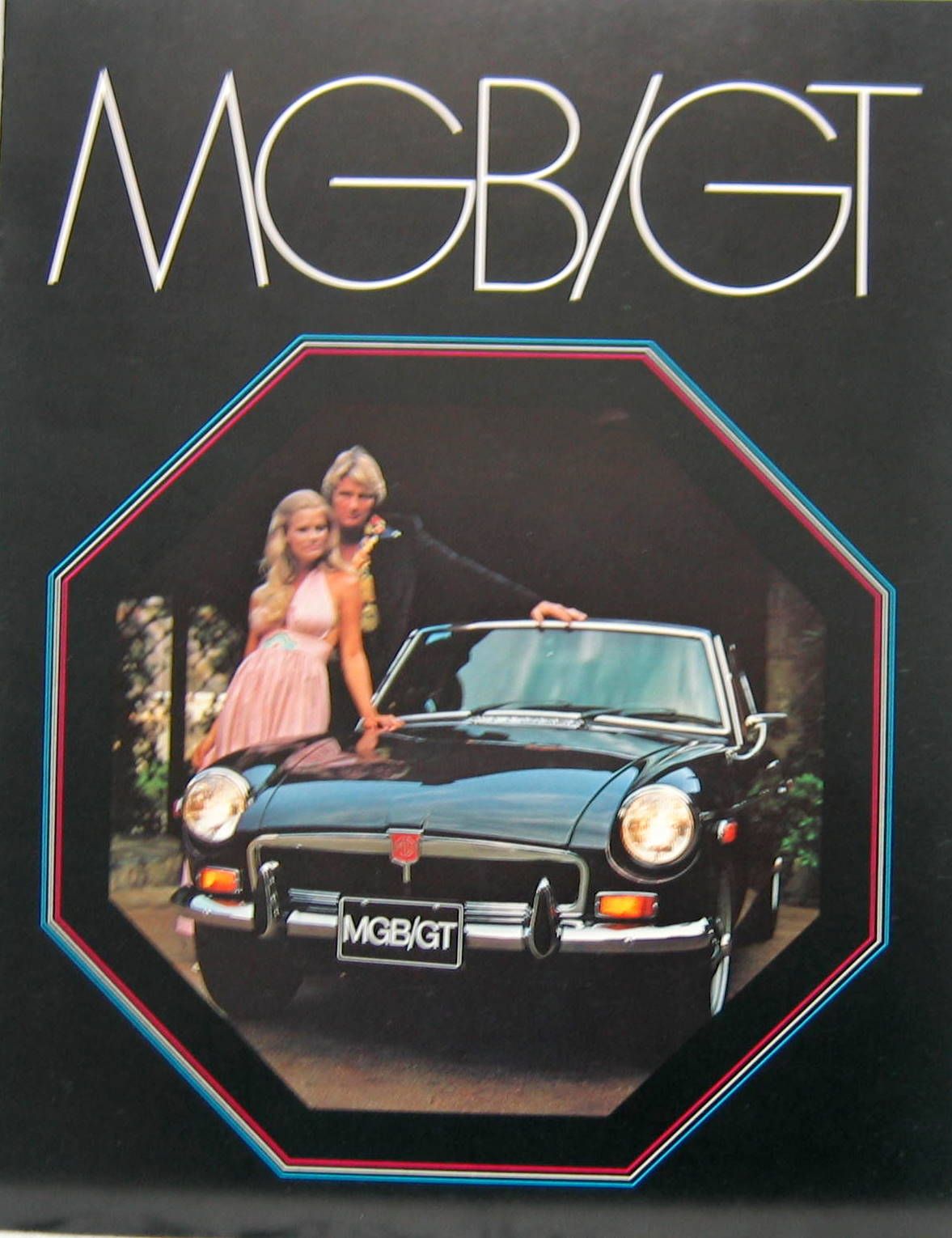 Couverture de 1972-10 MGB  GT USA  CATALOGUE EN ANGLAIS (noir)