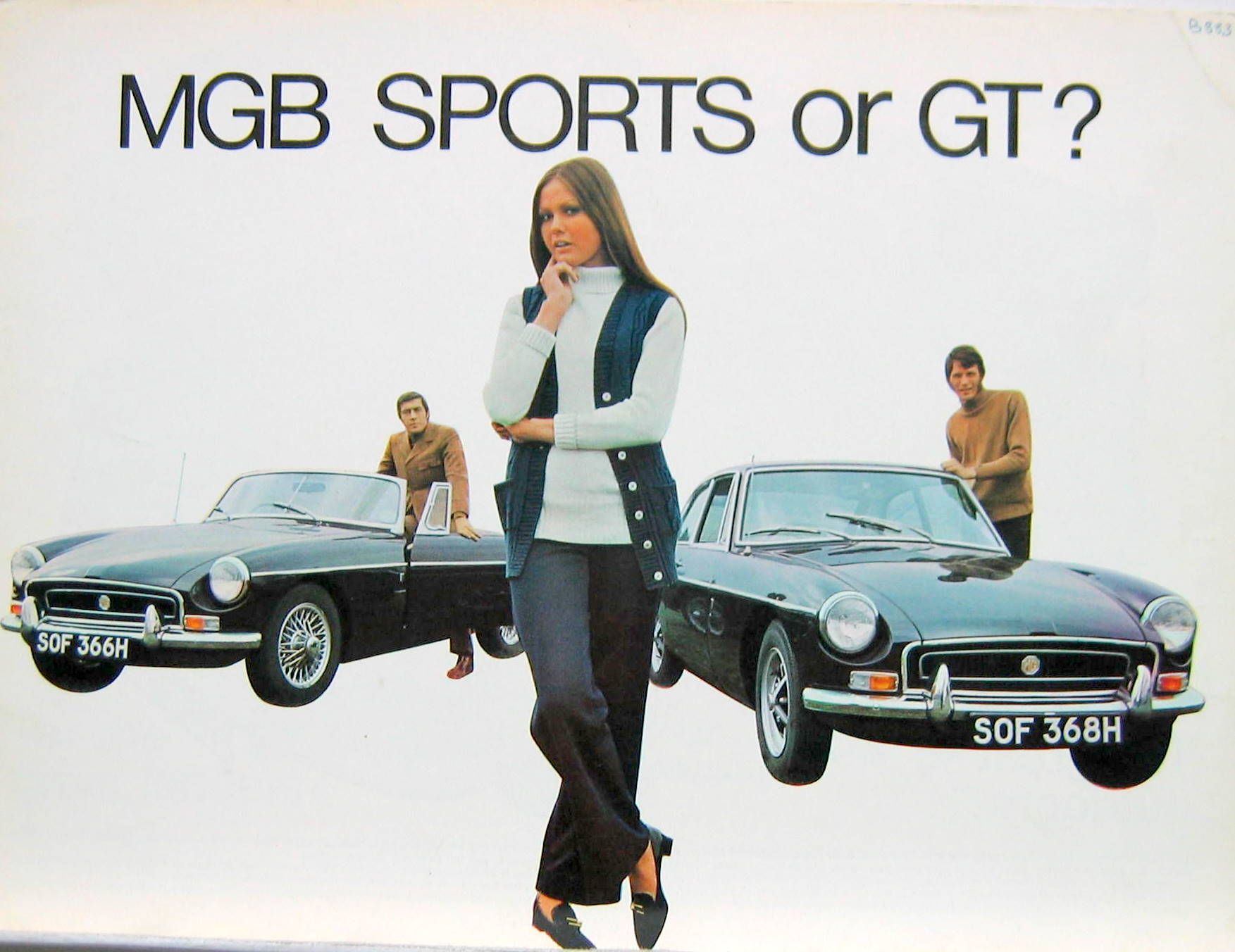 Couverture de 1969-10 MGB ET GT  CATALOGUE EN ANGLAIS N°2652