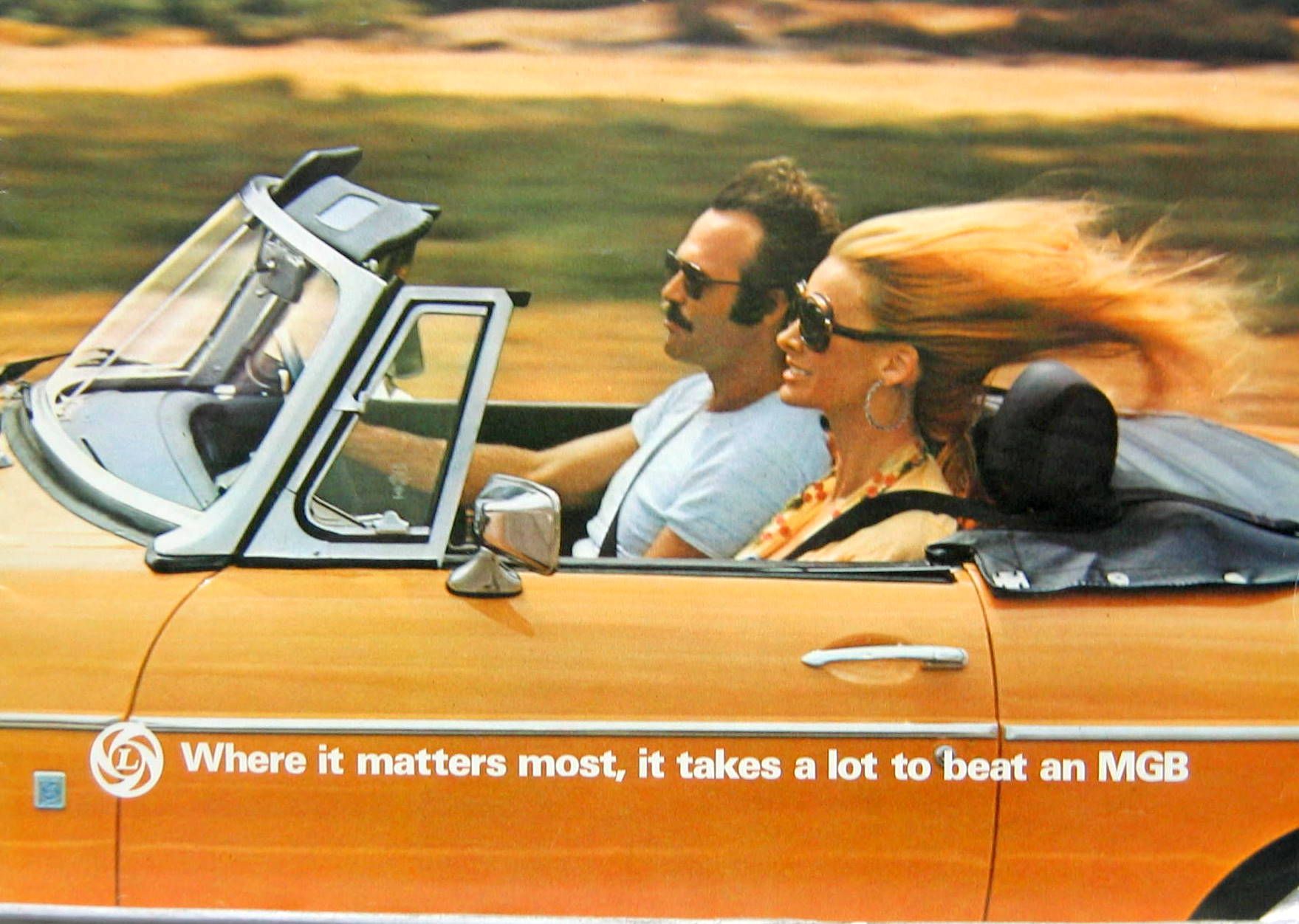 Couverture de 1976-9 MGB WHERE IT MATTERS MOST IT TAKES A LOT BEAT AN MGB CATALOGUE EN ANGLAIS N°3210
