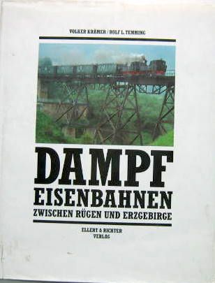 Couverture de 1992 DAMPF EISENBAHNEN EN ALLEMAND