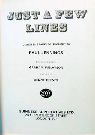 Couverture de 1969 JUST A FEW LINES