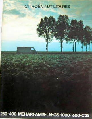 Couverture de 1977-8  CITROEN TYPE H  ET LA GAMME D'UTILITAIRES