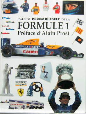 Couverture de L'ALBUM WILLIAMS RENAULT DE LA FORMULE 1