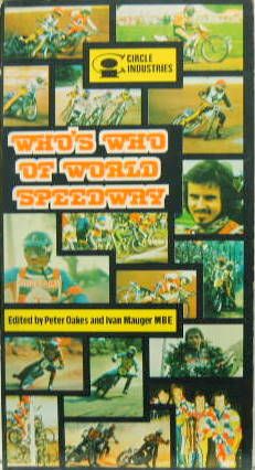 Couverture de 1976 WHO'S WHO OF WORLD SPEEDWAY EN ANGLAIS