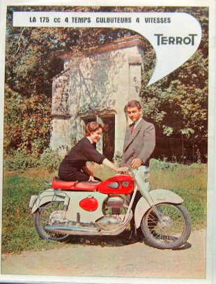 Couverture de 1957 TERROT 175 CM3 4 TEMPS 4 VITESSES