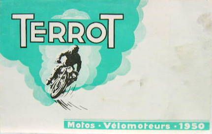 Couverture de 1950 TERROT GAMME DEPLIANT