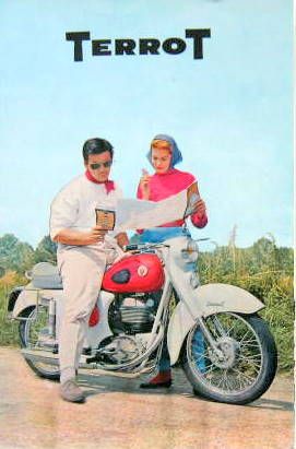Couverture de 1957 TERROT 125 CM3 FLEURON TENACE  CATALOGUE